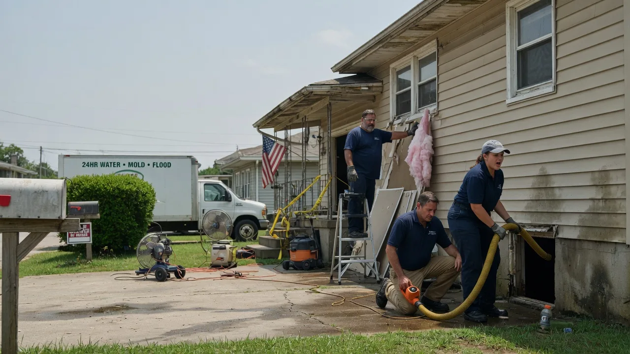 Water Damage Repair in Omaha, TX near me